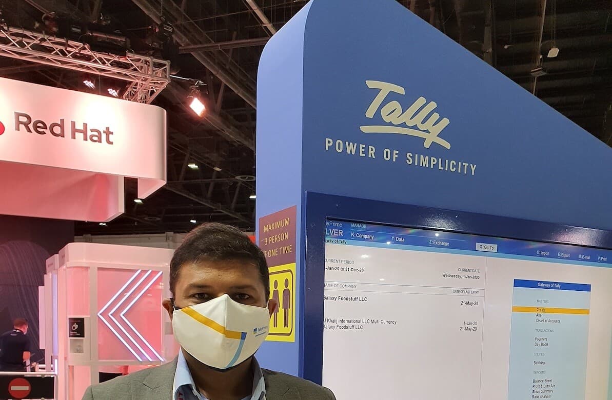 Tally Solutions at GITEX - Banner