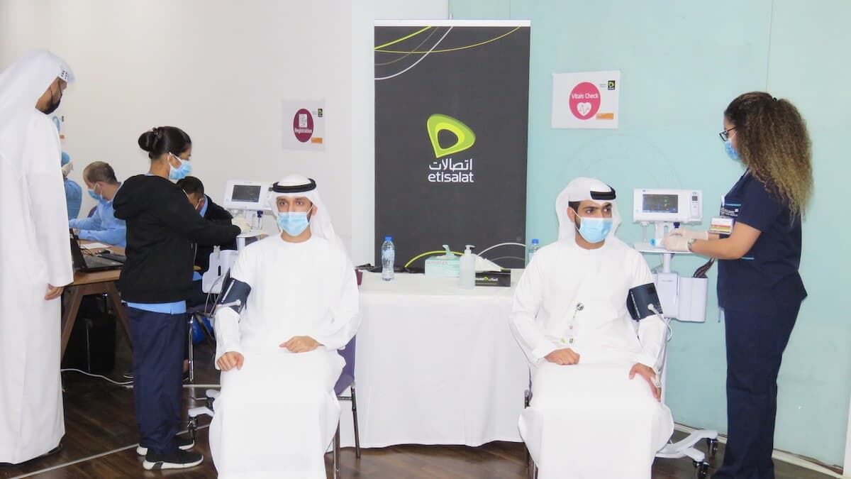 Etisalat's vaccination drive