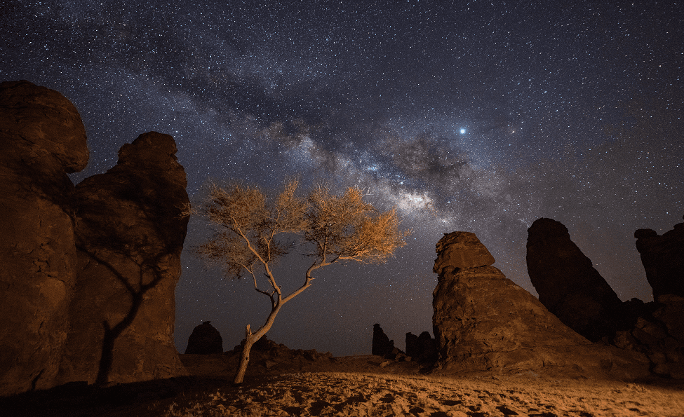 صورة 3 تأمل النجوم في صحراء الغراميل
