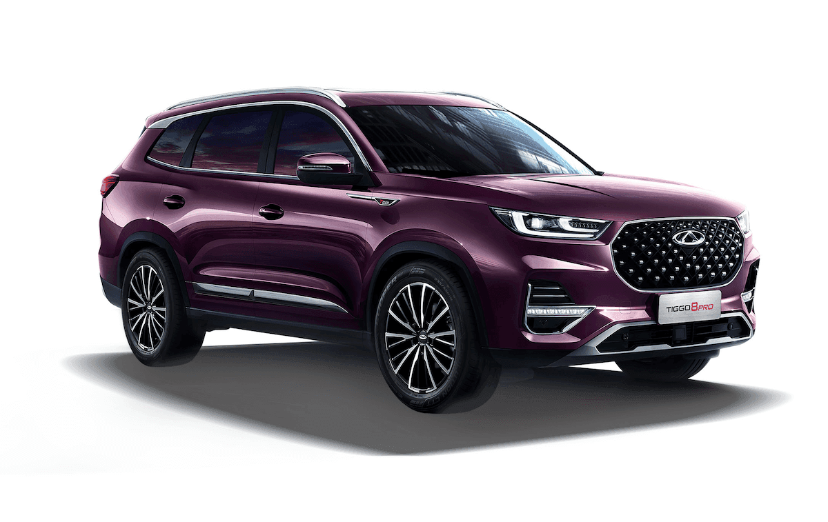PURPLE TIGGO 8