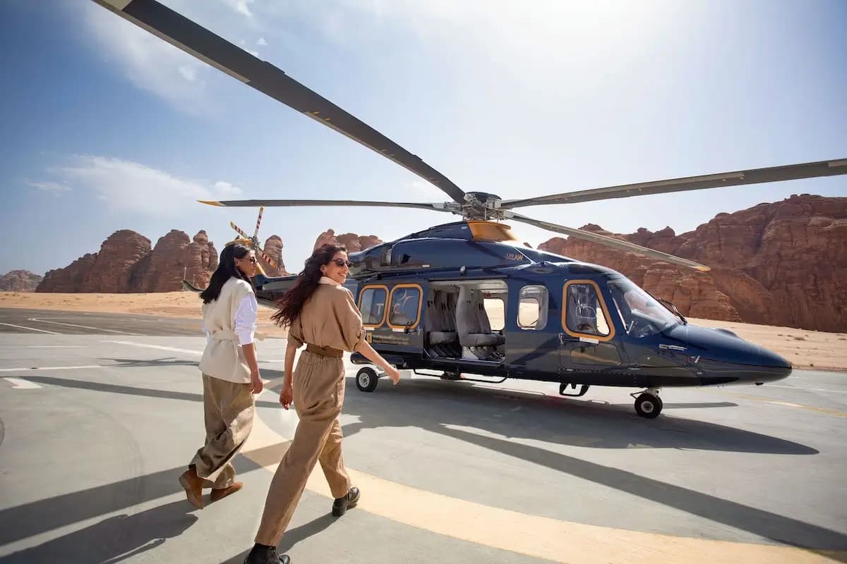 1- Helicopter AlUla