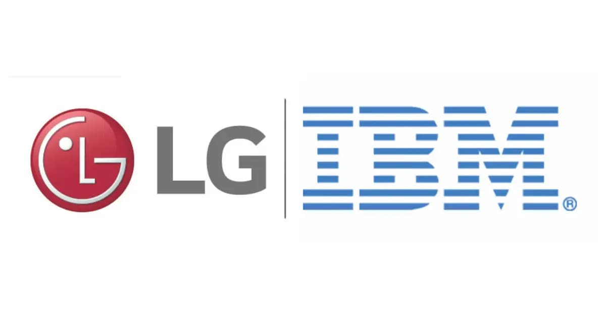 LG & IBM logos