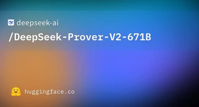 Deepseek Prover 2