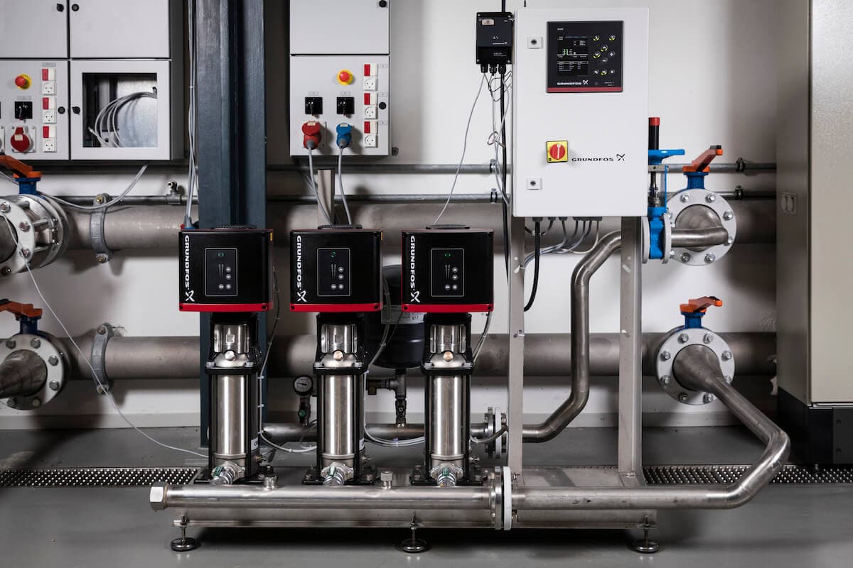 Hydro MPC Booster installation