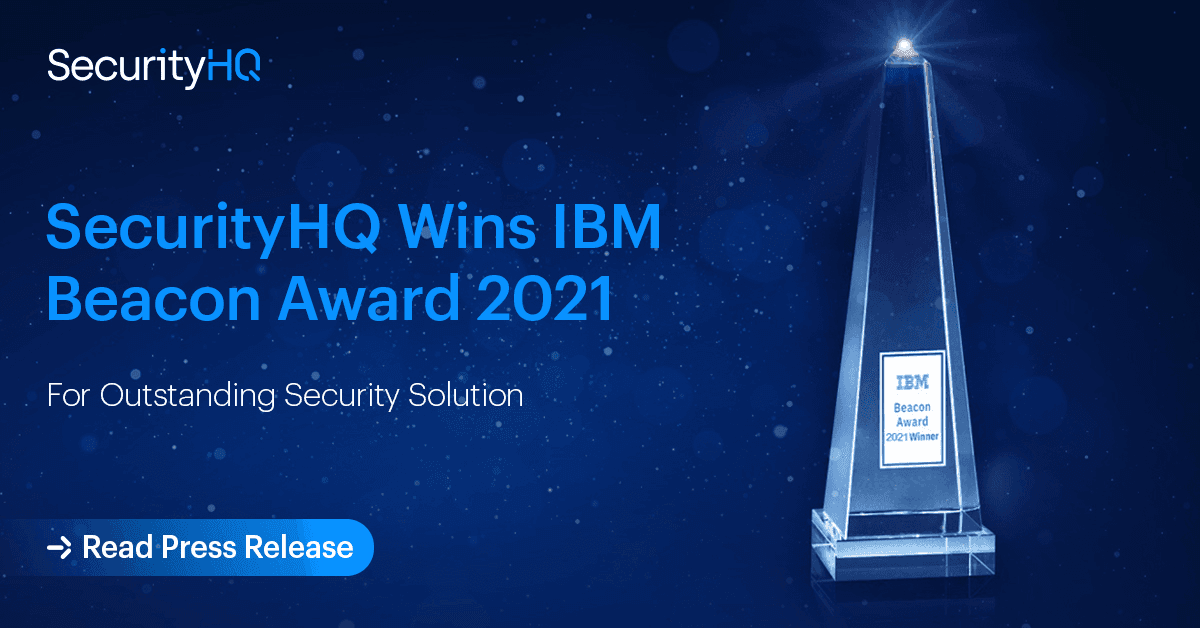 SecurityHQ Wins IBM Beacon Award 2021