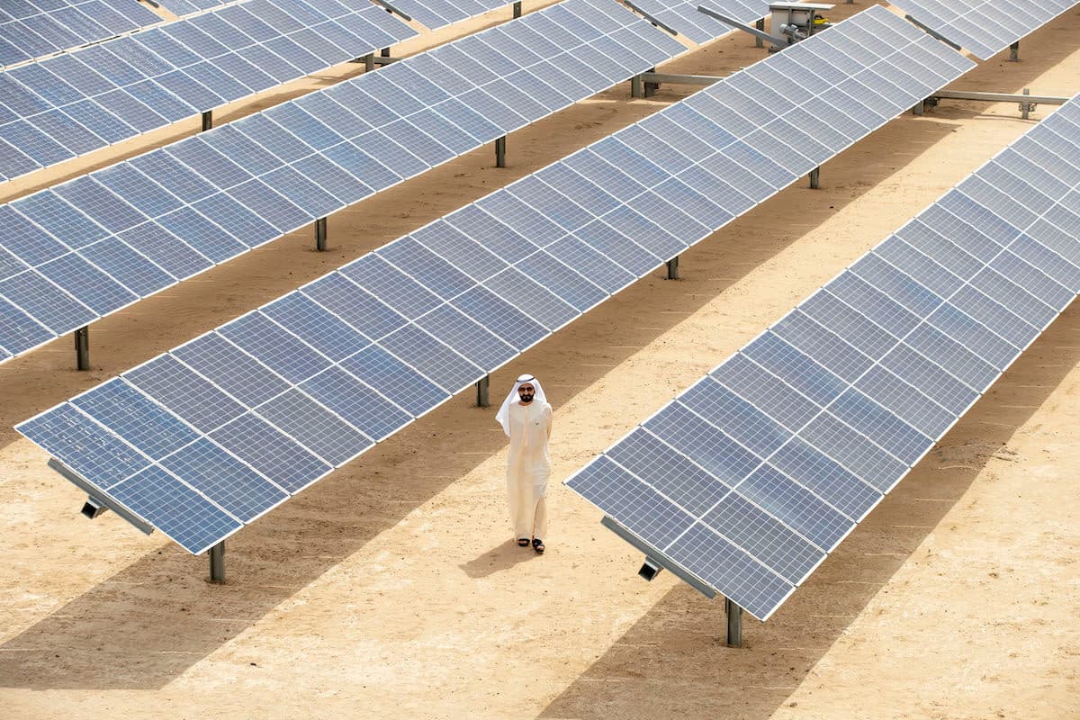 تدشين مركز الابتكار التابع لهيئة كهرباء ومياه دبي والمرحلة الثالثة بقدرة 800 ميجاوات من مُجمَّع محمد بن راشد آل مكتوم للطاقة الشمسية