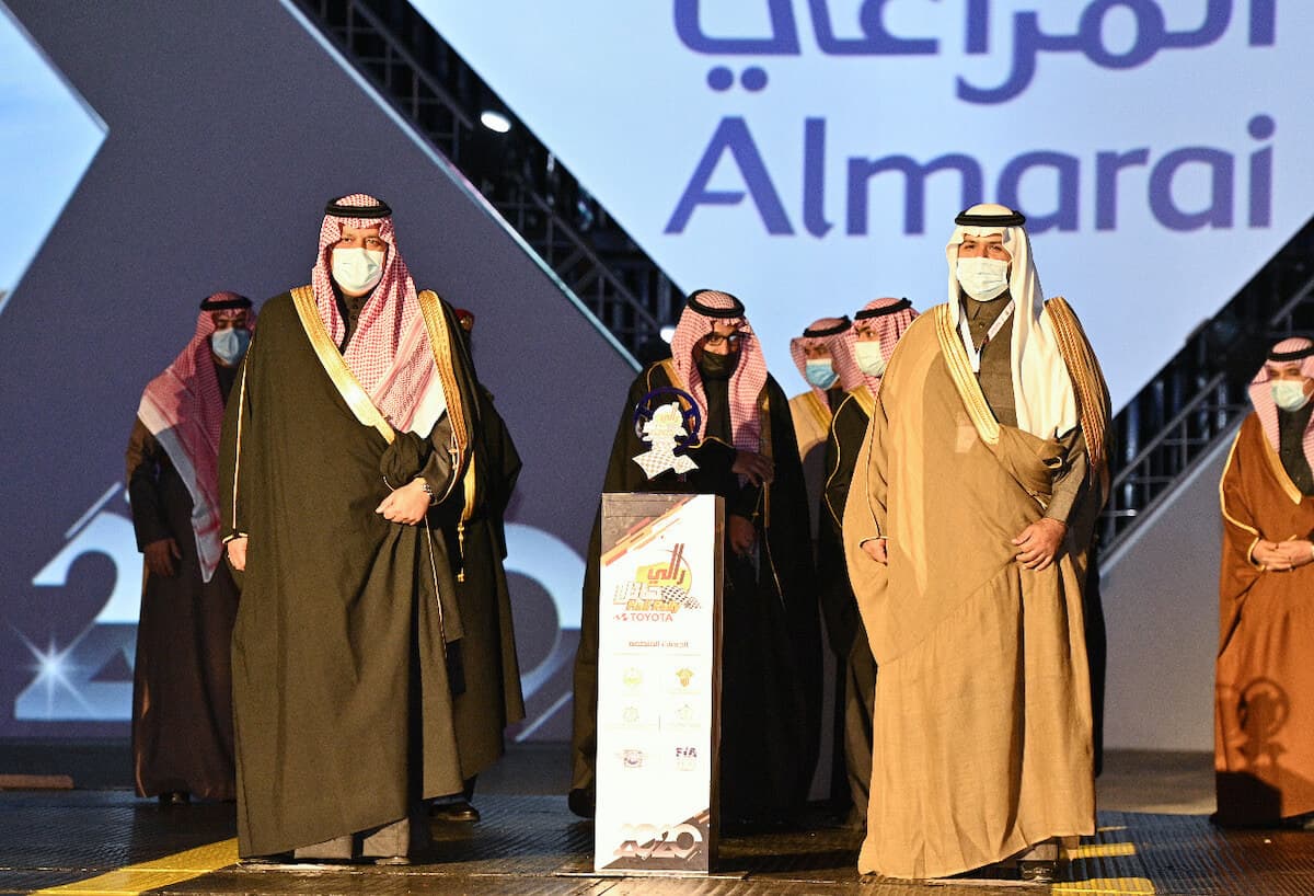 تكريم المراعي في ختام رالي باها - حائل الدولي 2020