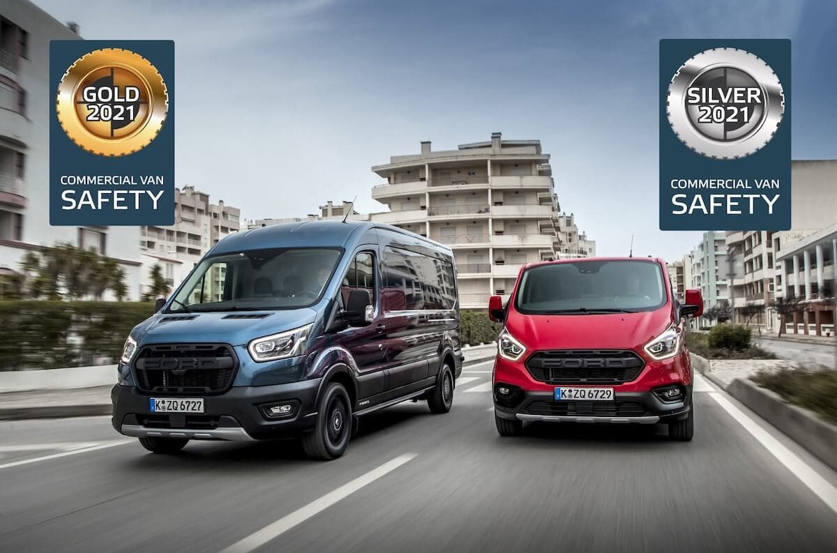 Ford Transit And Transit Custo m Both Excel In Euro NCAP’s