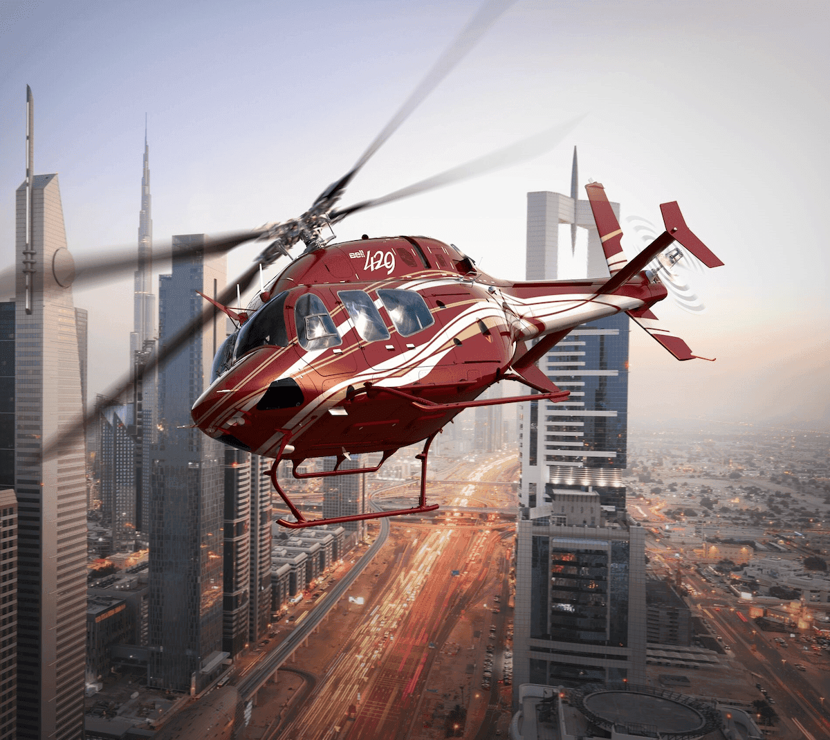 Image 2_ Bell 429 Dubai Skyline