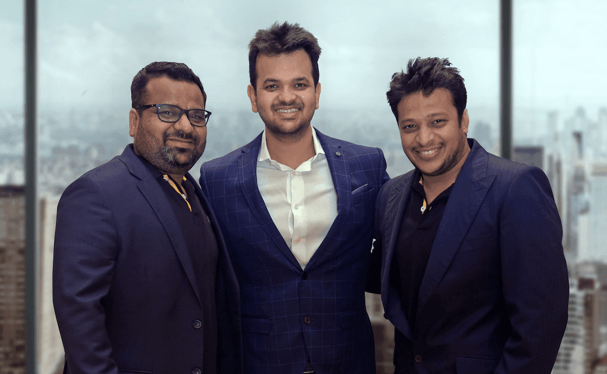 FarEye Founding Team (L to R- Gautam Kumar, Gaurav Srivastava, Kushal Nahata)