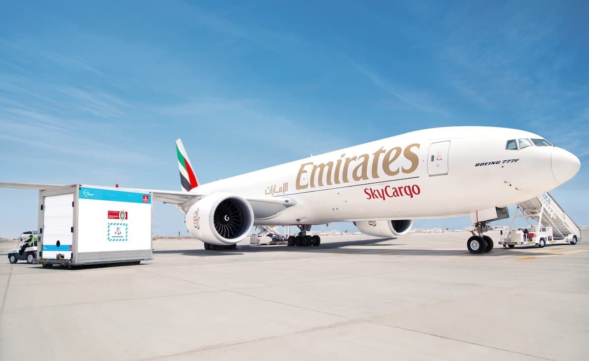 emiratesskycargotransports150milliondosesofcovid-19vaccine