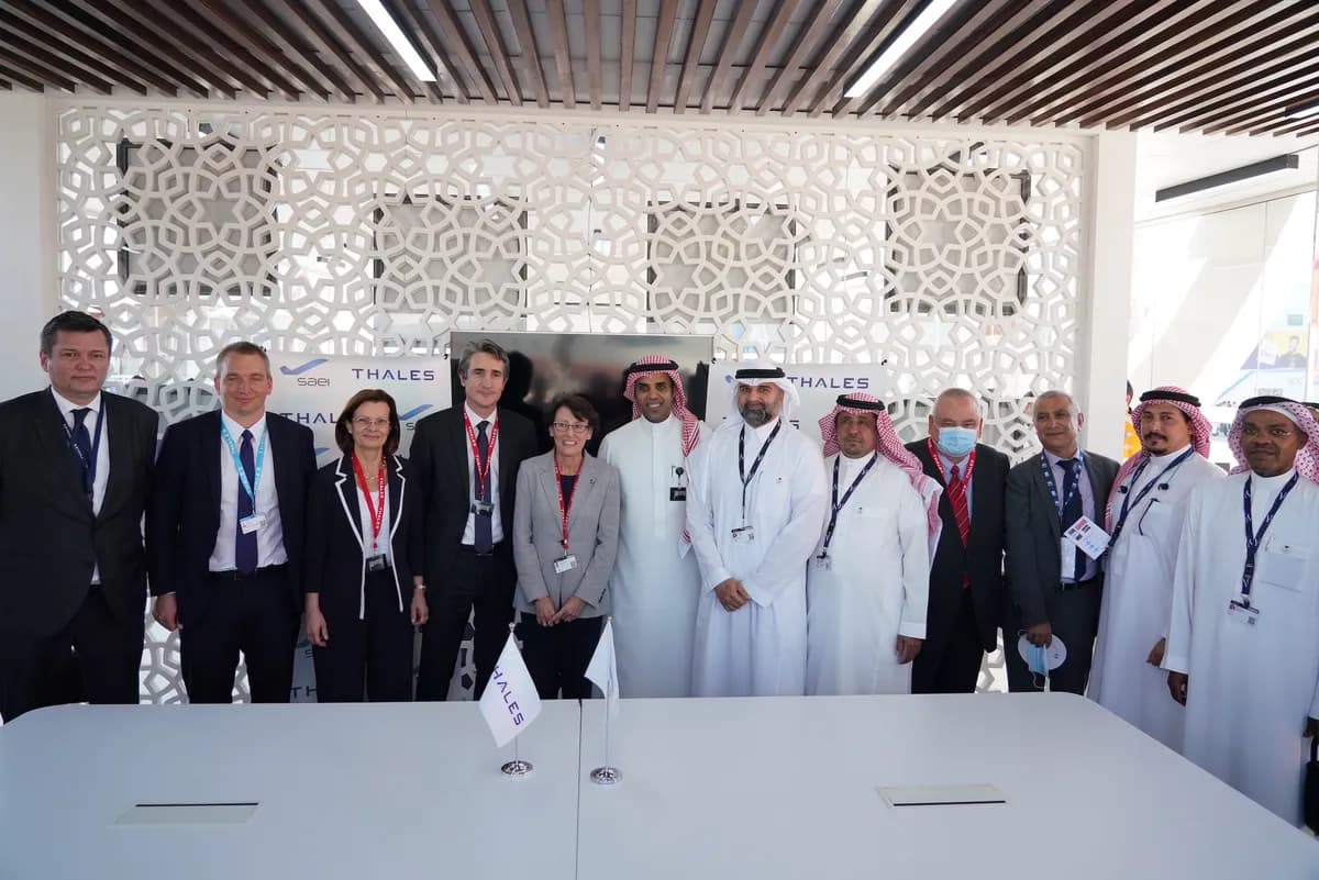 Saudi Aerospace Engineering Industries and Thales sign Memorandum of Agreement (MOA) for aircraft maintenance and repair_ssict_1200_801