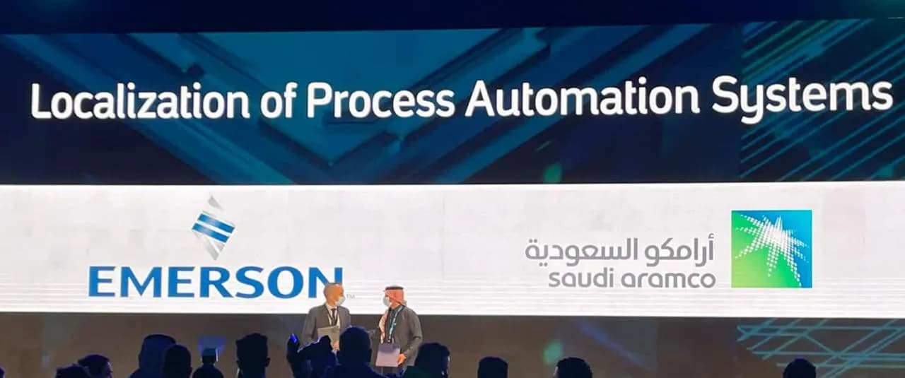 إيمرسون توقع مذكرة تفاهم مع أرامكو السعودية لتعزيز الدعم لبرنامج اكتفاء وتحقيق مستهدفات رؤية المملكة 2030 2_ssict_1280_535