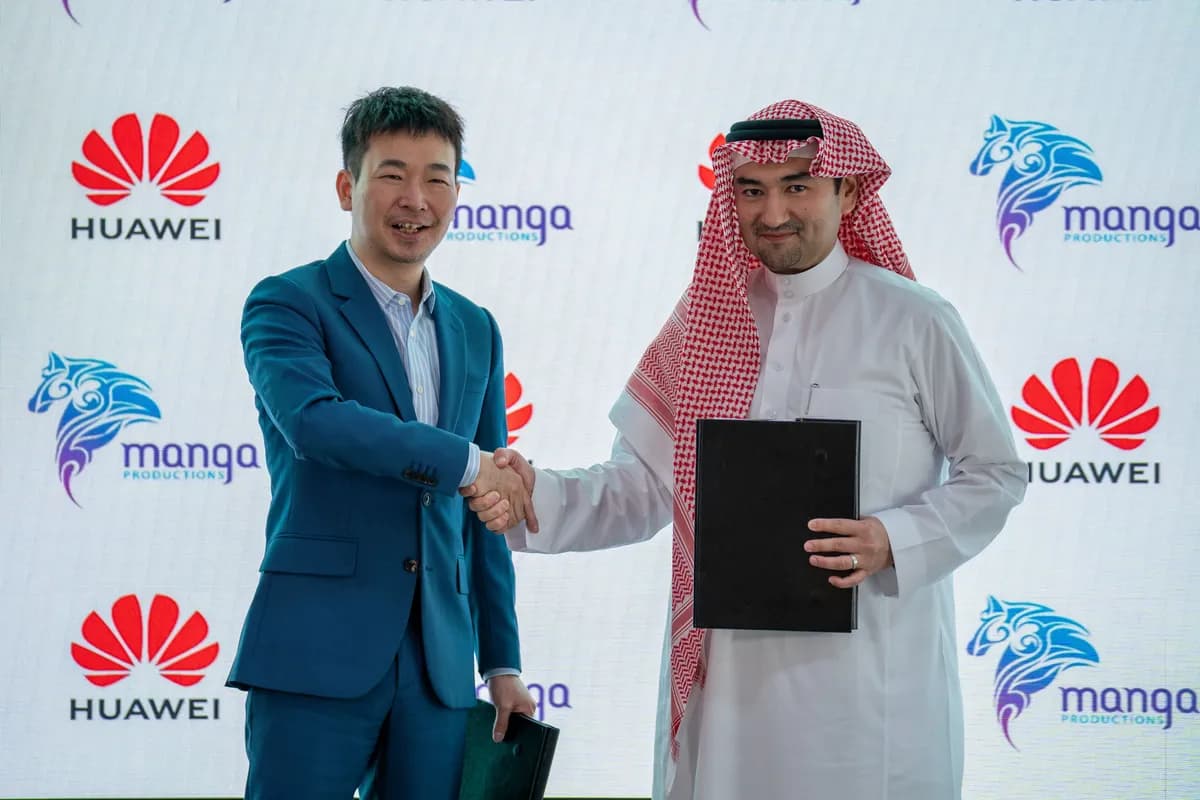 شركة هواوي تتعاون مع شركة مانجا للإنتاج لتقديم تجارب جديدة وفريدة من نوعها عبر تطبيقاتها_ssict_1200_800