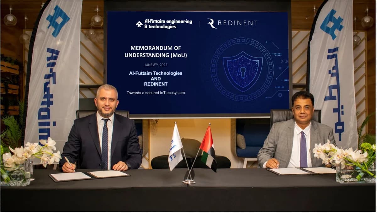 Al-Futtaim Engineering & Technologies signs MoU with Redinent to support the UAE’s secure IoT ecosystem_ssict_1200_678