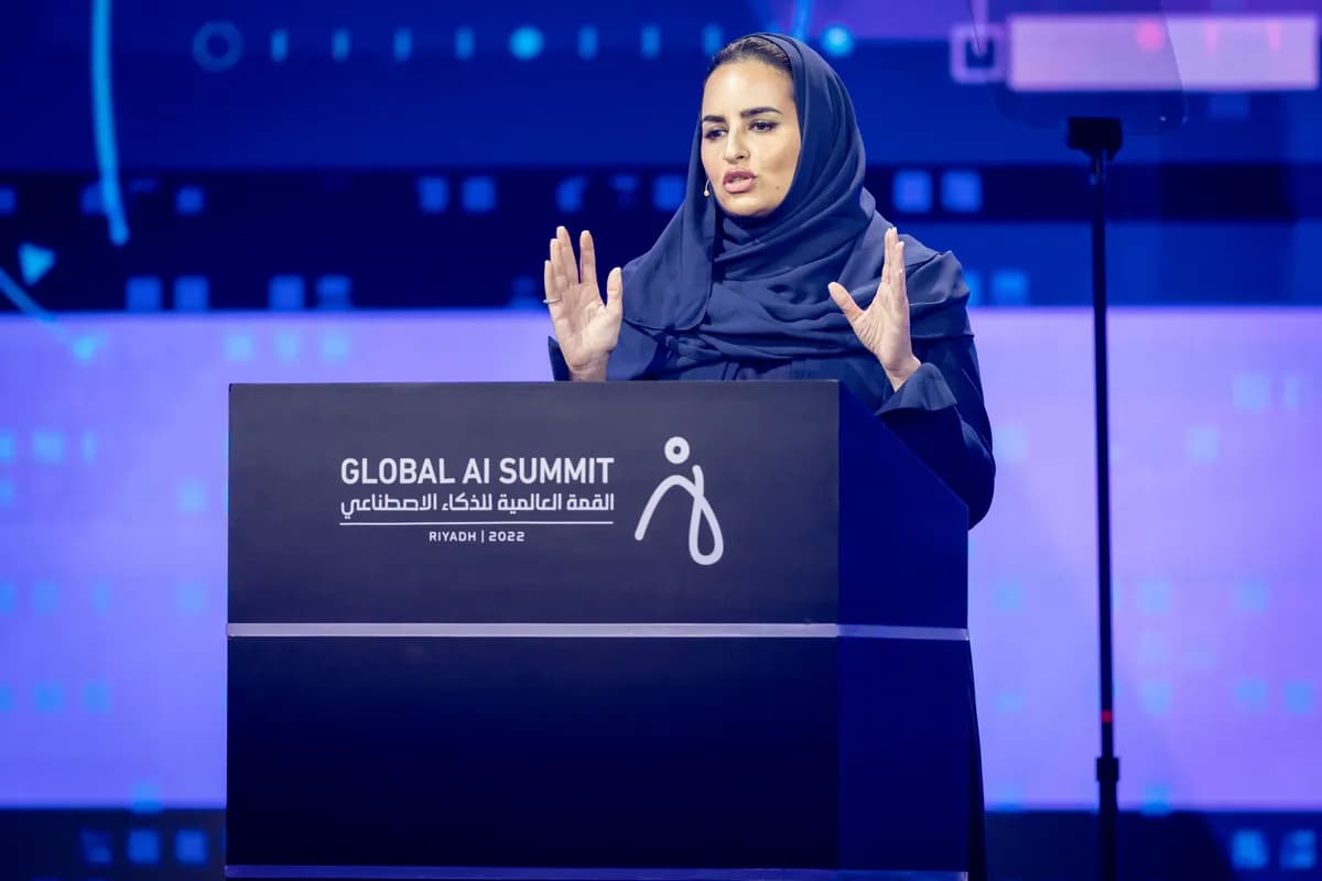 الأمين العام لمنظمة التعاون الرقمي الأستاذة ديمة بنت يحيى اليحيى في كلمة لها خلال القمة_ssict_1200_800