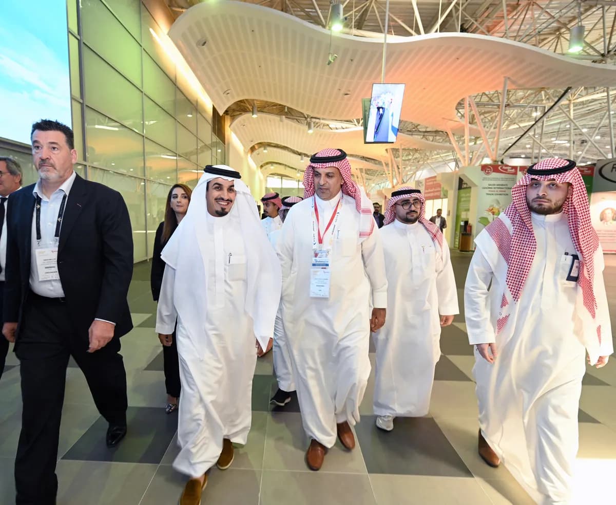 His Excellency Mohammad Abdullah Al Morshed, Vice Chairman of the Real Estate Committee of the Riyadh Chamber of Commerce and Industry and Intersec KSA_ssict_1200_983