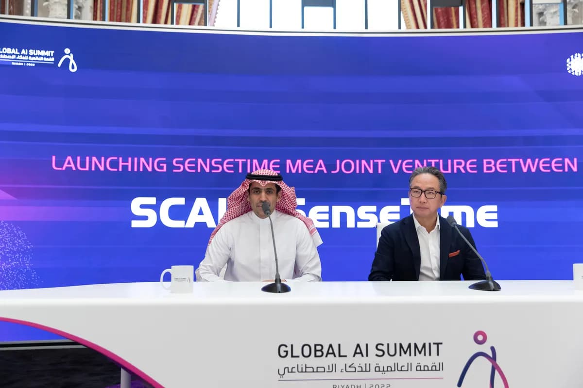 SCAI - Eng. Ayman AlRashed, CEO of SCAI & Mr. George Huang, CEO of International Business and Acting SenseTime MEA CEO_ssict_1200_800