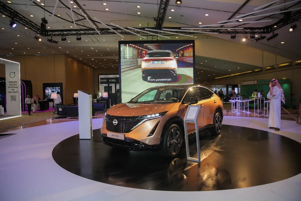 بترومين نيسان تتألق في معرض السيارات الكهربائية في الرياض٢٠٢٢EV Auto1_ssict_1200_800