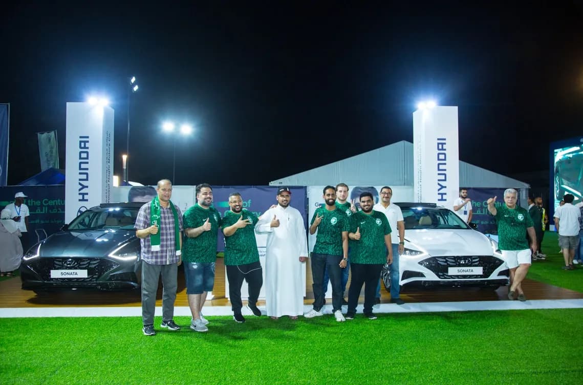 شركة محمد يوسف ناغي - هيونداي موتور تستضيف الاعلاميين والمشجعين ً لمشاهدة مباراة السعودية والمكسيك _ssict_1139_752