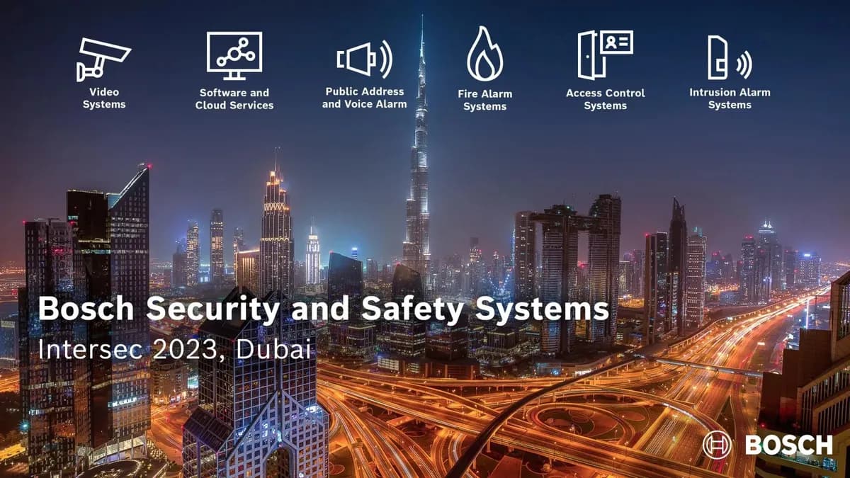 Bosch announces its participation at Intersec UAE 2023_ssict_1200_675