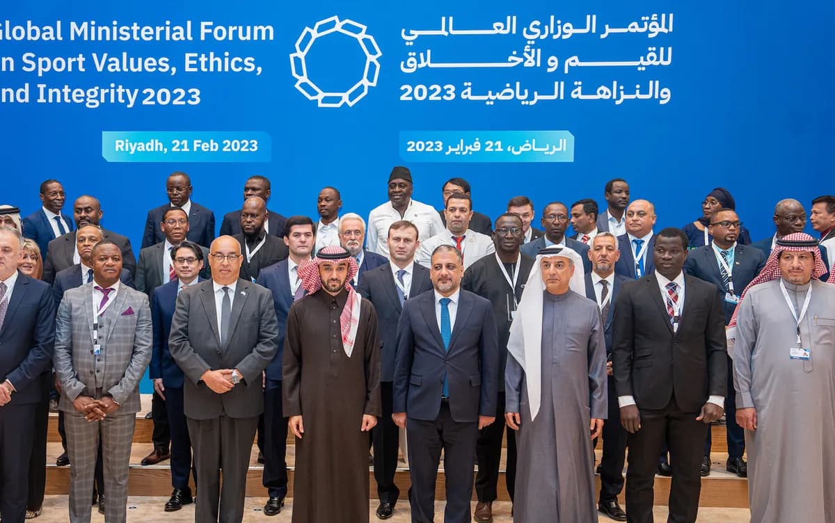 دولة الإمارات تشارك في المؤتمر الوزاري العالمي للقيم والأخلاق والنزاهة الرياضية الذي تستضيفه المملكة العربية السعودية_ssict_1200_752