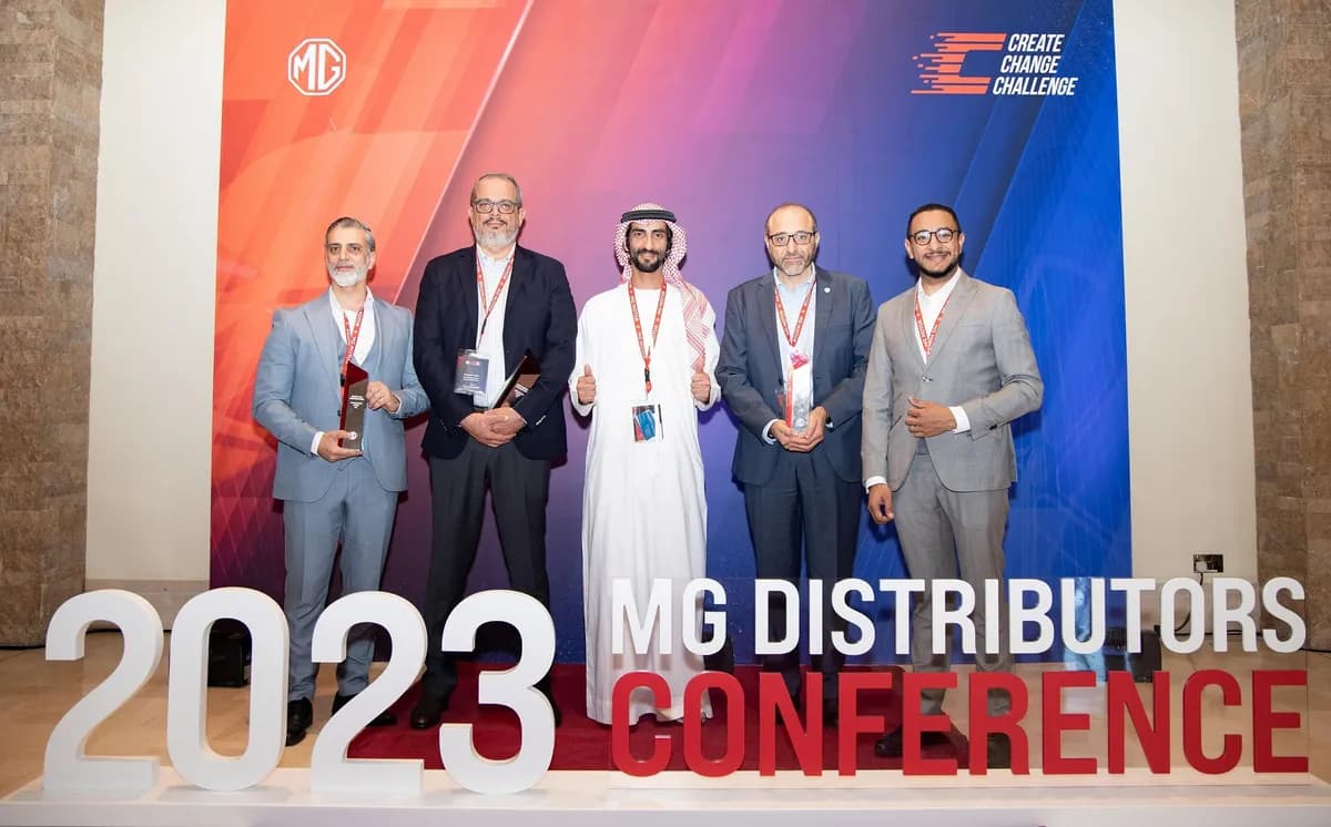 شركة إنتر إميرتس موتورز تحصد ثلاث جوائز من إم جي موتور الشرق الأوسط تقديراً لأدائها الاستثنائي في دولة الإمارات العربية ا 2
