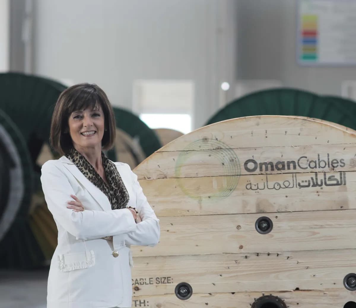 Cinzia Farisè, CEO of Oman Cables Industry_ssict_1200_1040