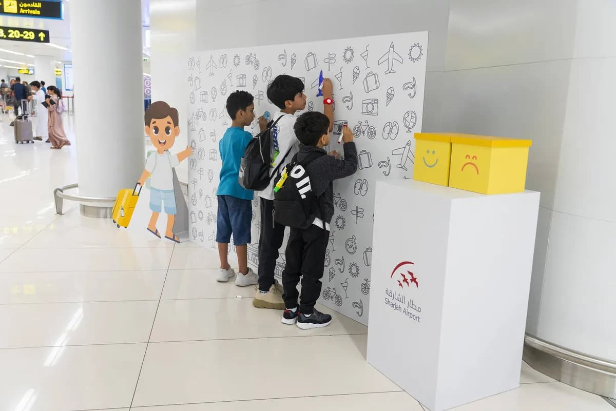 مطار الشارقة يطلق حملة الصيف في مطار الشارقة لتقديم تجربة سفر مميزة خلال فصل الصيف_ssict_1200_801