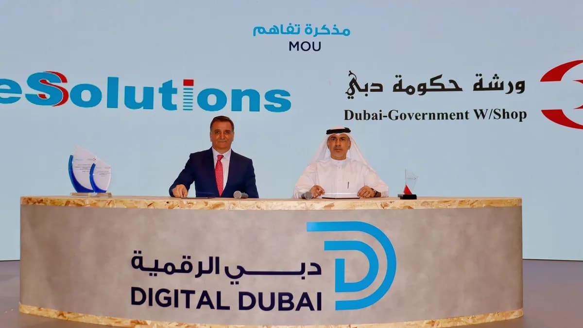 ورشة حكومة دبي تبرم اتفاقية تعاون مع شركة إي سوليوشن1_ssict_1200_675