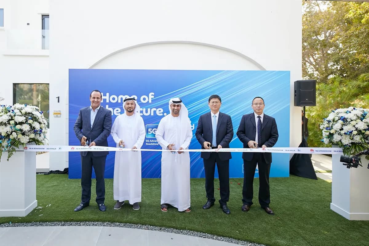 Huawei and du jointly released the world's first 5.5G Villa, starting a new era of 10G smart home_ssict_1200_800