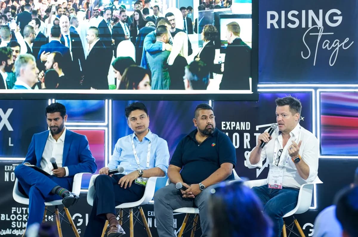 Panelists at AI Monday for Expand North Star discussing Generative AI market map _ssict_1200_794