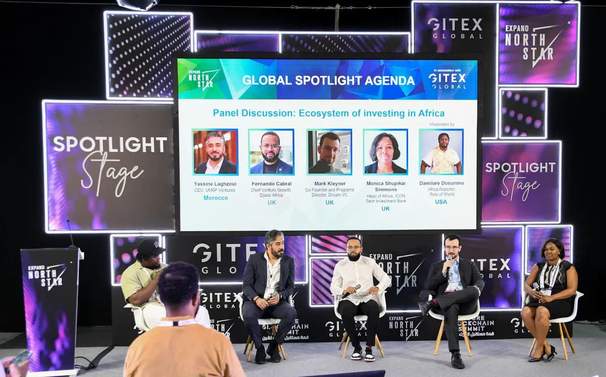 Panelists at Spotlight Africa discussing the ecosystem of investing in Africa_ssict_1200_746