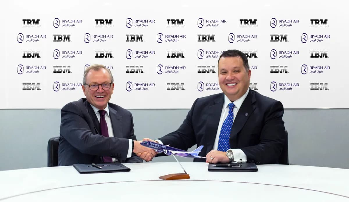 طيران الرياض يتعاون مع شركة IBM لتبني أحدث التقنيات الرقمية_ssict_1200_695