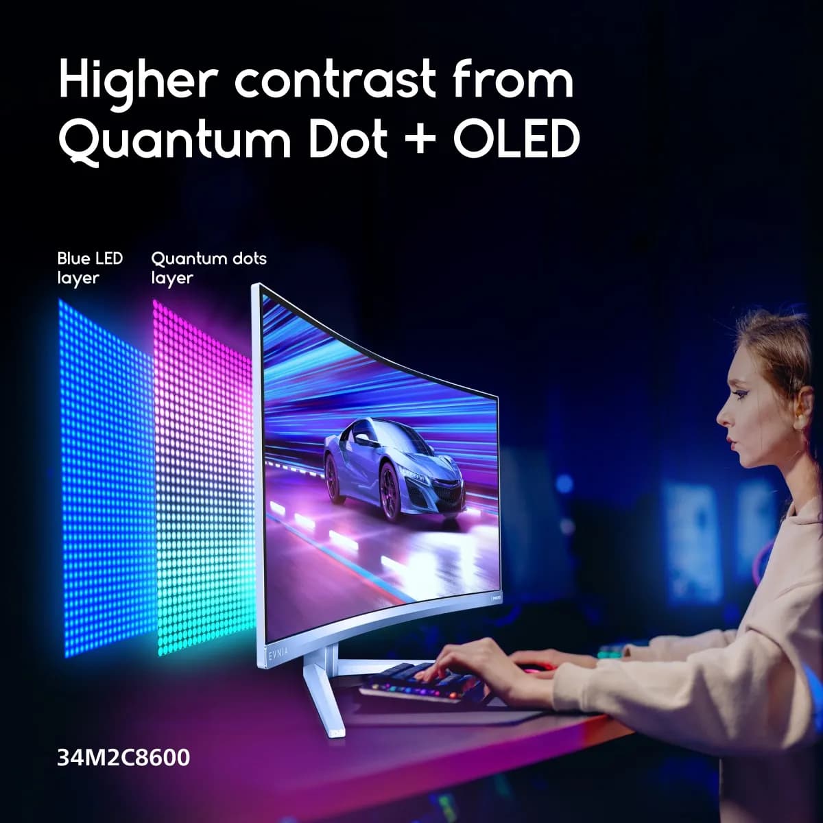 Features_Quantum Dot OLED_34M2C8600_FA_ssict_1200_1200