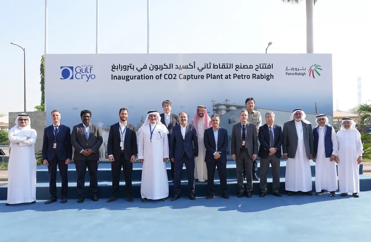 Petro Rabigh & Gulf Cryo Management at Inauguration Ceremony_ssict_1200_782