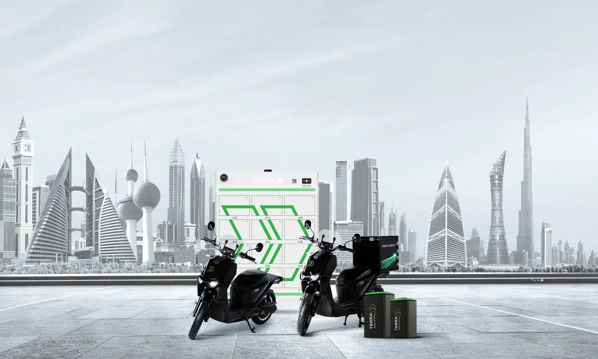 TERRA battery swapping station and electric motorbike_1_ssict_1200_721