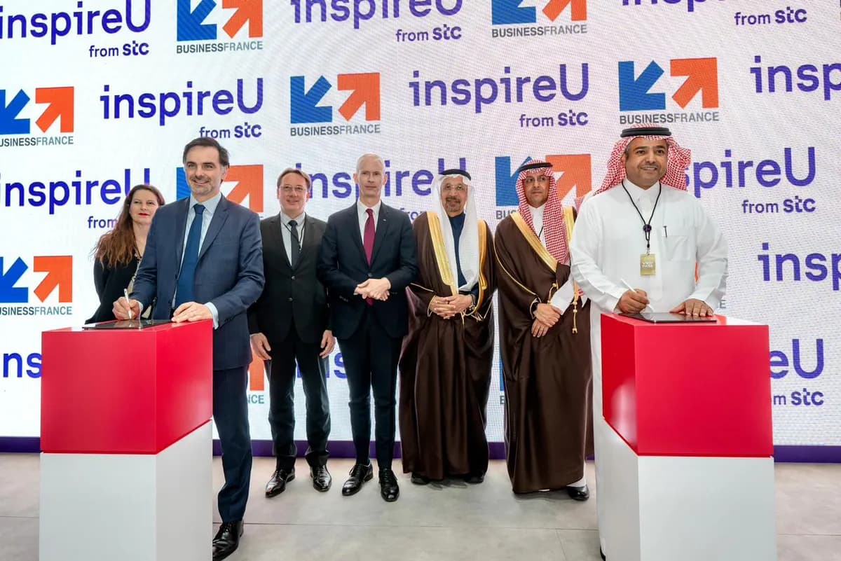مسرعة الأعمال inspireU التابعة لمجموعة stc توقع اتفاقية مع Business France لتمكين الابتكار الرقمي وريادة الأعمال_ssict_1200_801