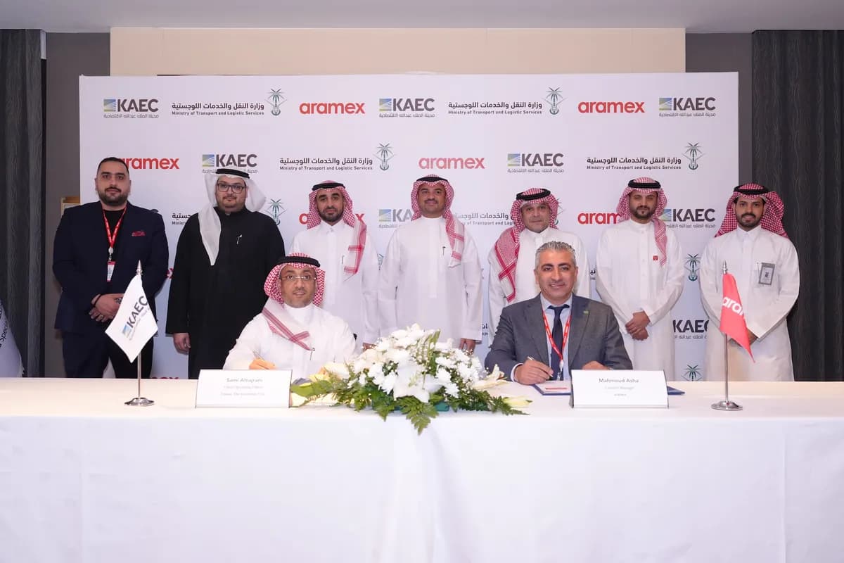 إعمار المدينة الاقتصادية تبرم اتفاقيةً مع أرامكس لتعزيز استدامة الخدمات اللوجستية في مدينة الملك عبدالله الاقتصادية_ssict_1200_800