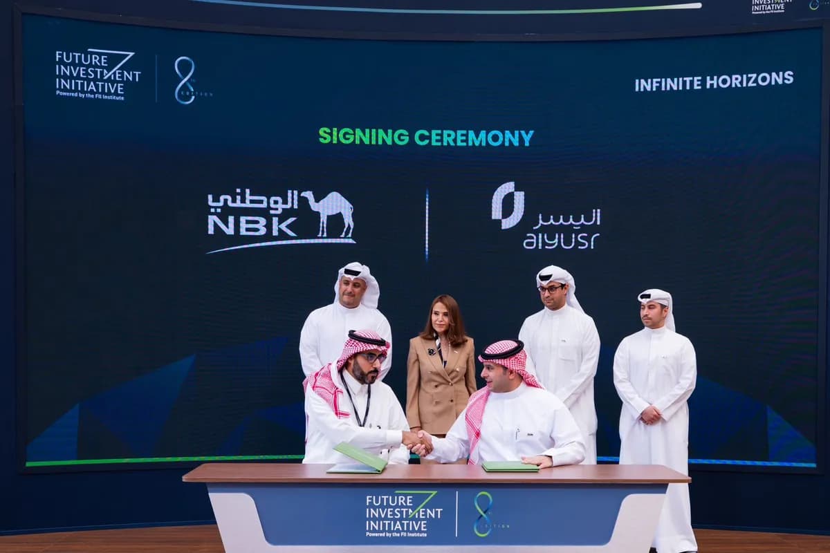 اليسر للإيجارة والتمويل وبنك الكويت الوطني يوقعان اتفاقية تمويلية بـ 750 مليون ريال_ssict_1200_800