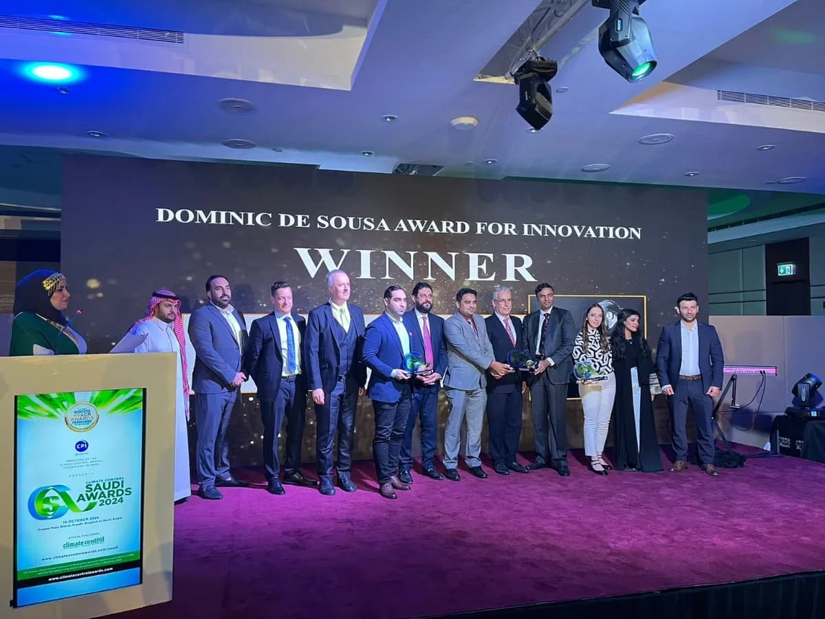 ريم الشرق الأوسط تحصد جائزة تقديرية نظير ريادتها المستدامة في قطاع التبريد والتكييف وتسخين المياه_ssict_1200_900