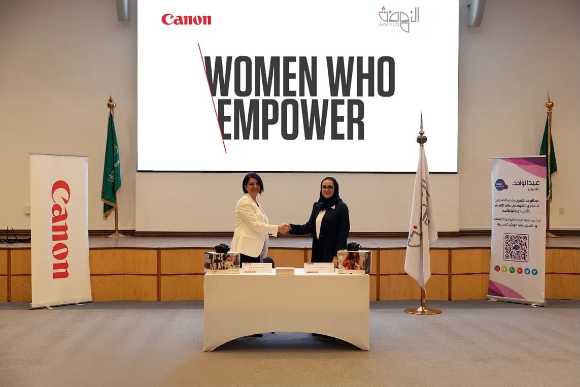 Canon Middle East and AlNahda Fuel Vision 2030 by Empowering Saudi Women in Creative Sectors_1_ssict_1143_762