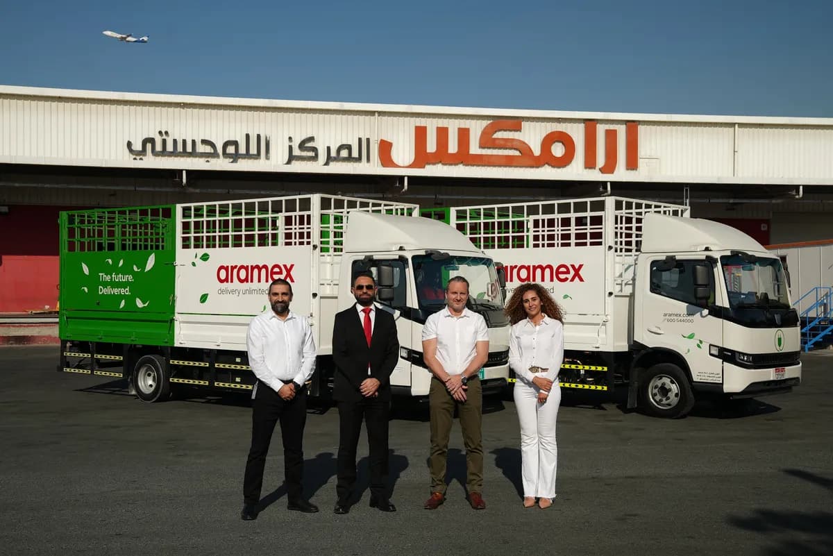 Aramex teams with Admiral Mobility to deploy its first electric trucks_ssict_1200_801