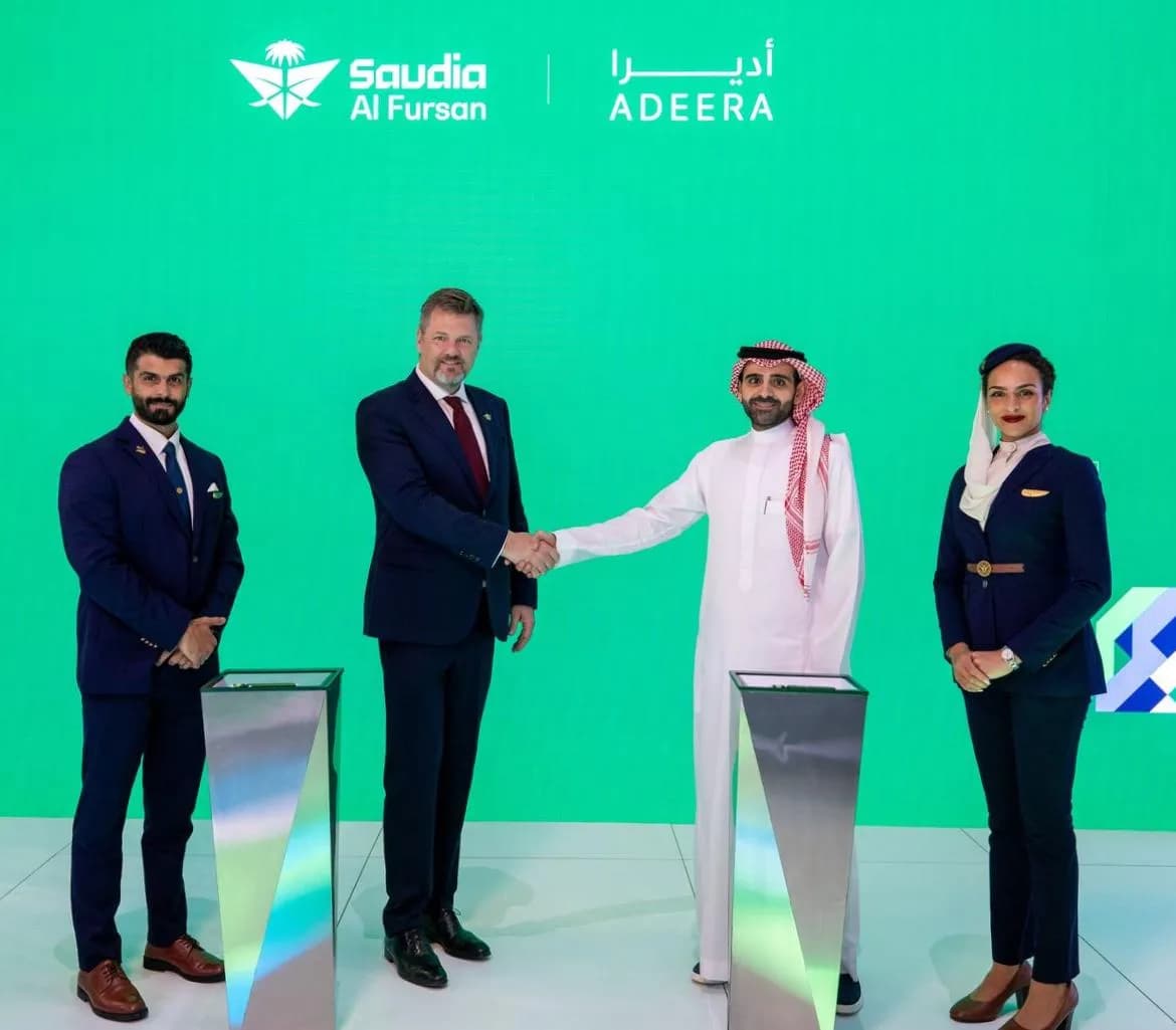 Arved von zur Muehlen EVP Commercial Affairs Saudia & Ahmed Alomair Chief Brands Officer Adeera_ssict_1170_1025
