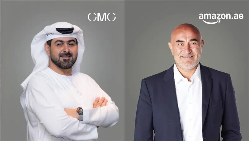 Mohammad A. Baker, Deputy Chariman and CEO, GMG_and_Ronaldo Mouchawar, Vice President, Amazon Middle East, Africa, and Turkey_ssict_800_455