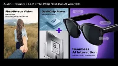 Infinix AI Glasses Launch at CES 2026 | Smart Wearables 1_ssict_400_225