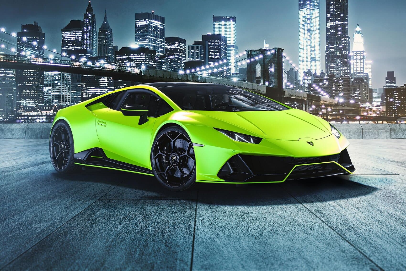 Huracán EVO Verde Shock_ صورة 1