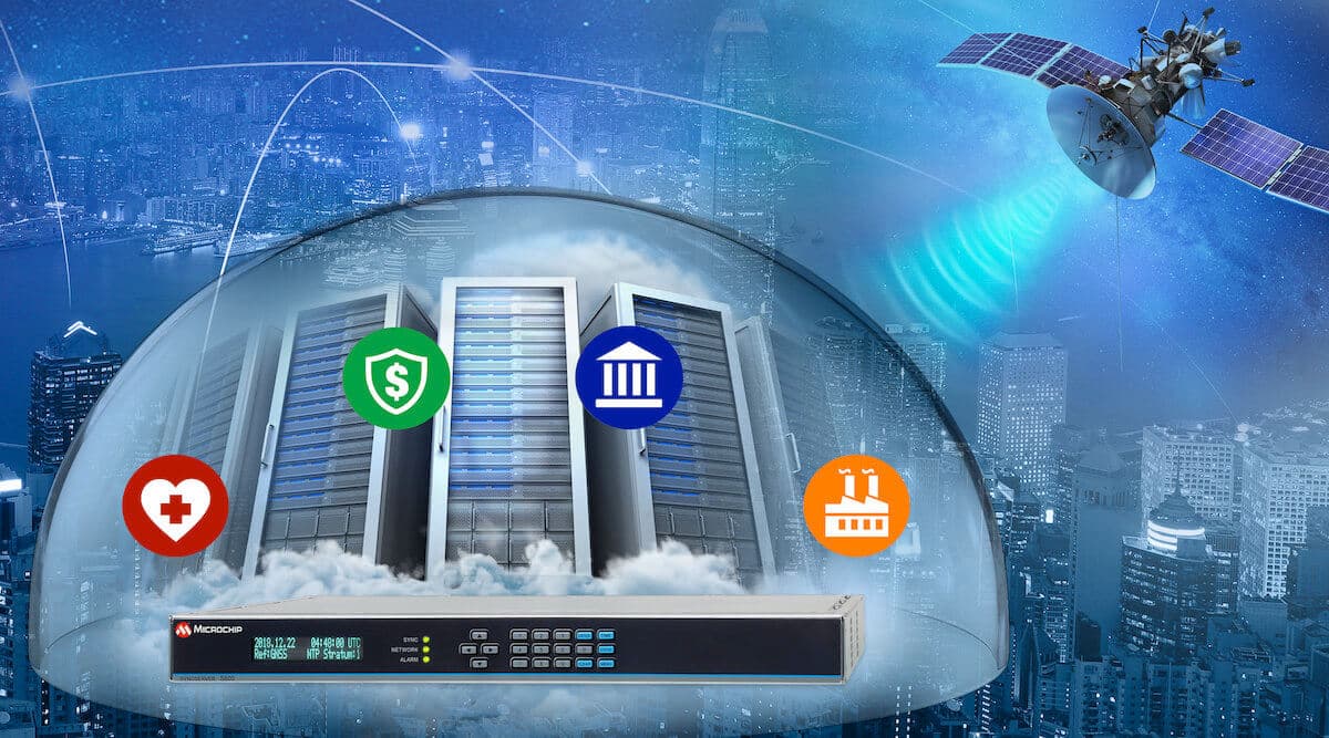 مجمموعة سينك سيرفر إس 600 من مايكروشيب توفر الحماية ضد هجمات التشويش أو انتحال إشارات نظام التموضع العالمي 1