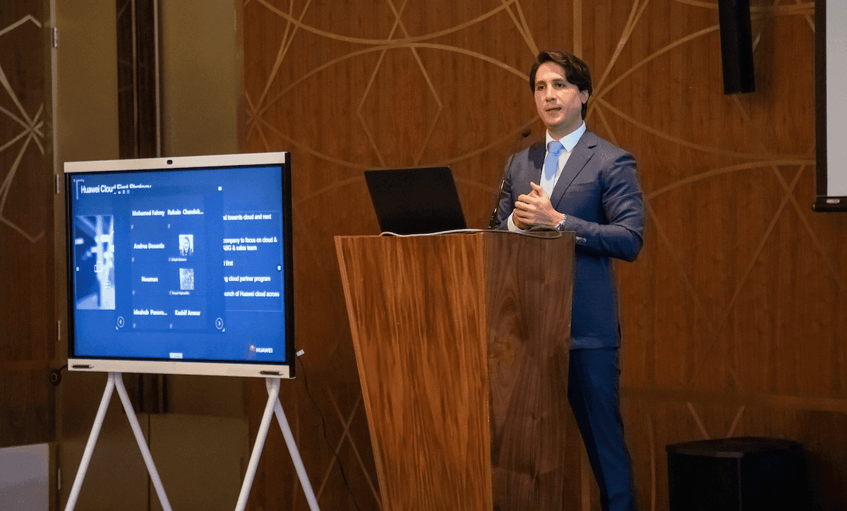 Omar Akar, Managing Director and VP of Cloud and AI Business Group, Huawei Middle East