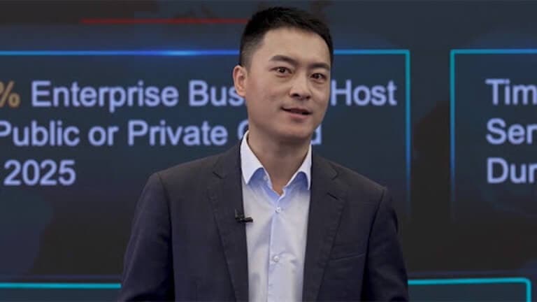 Hongbo Li, president of the Global Internet Service Industry unit at Huawei.